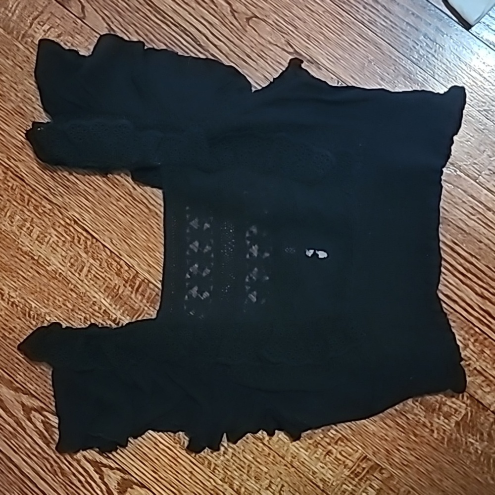 FREE PEOPLE lace crop top